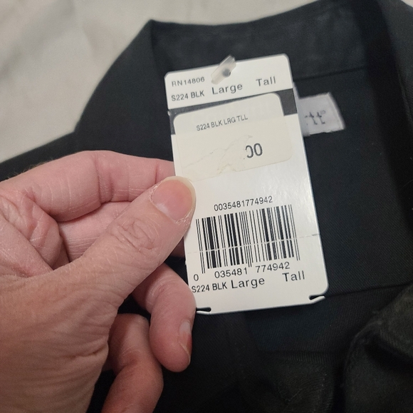 Carhartt work shirt large tall, nwt, twill - Picture 4 of 10